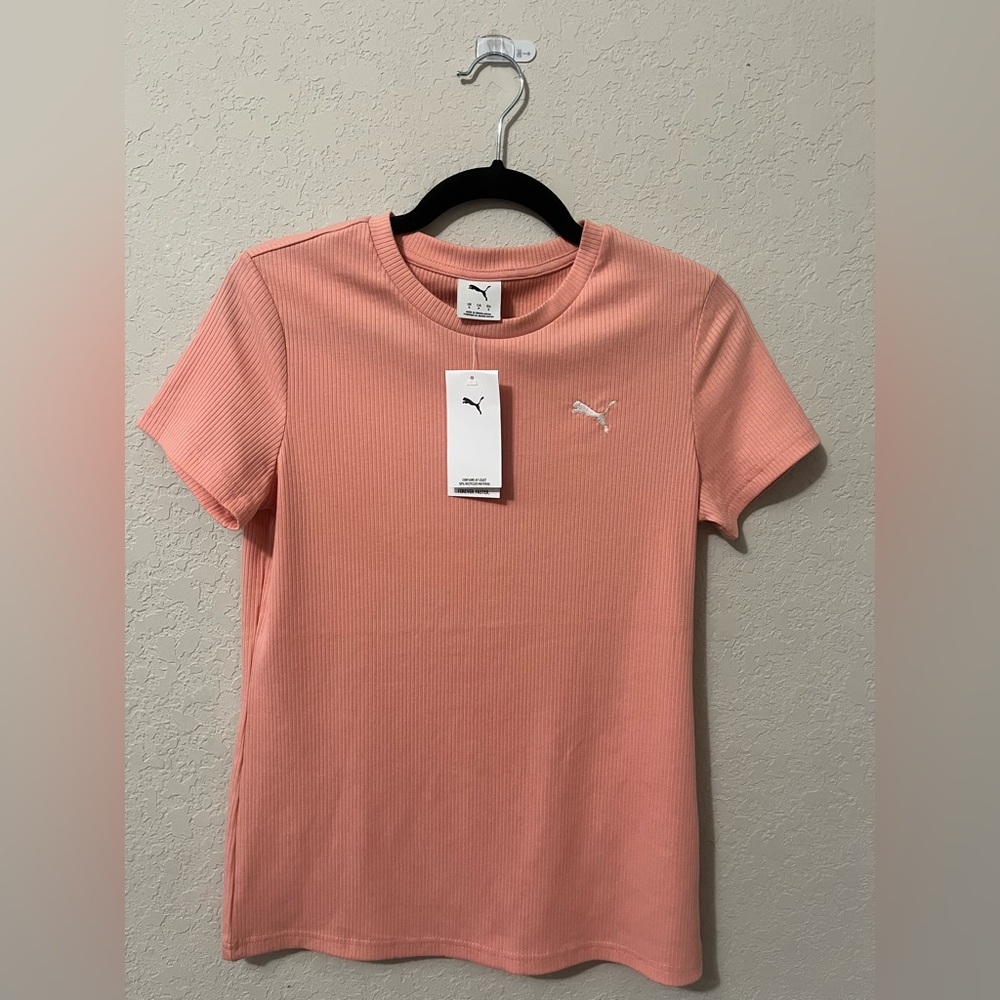 Puma Peach Short Sleeve Tee